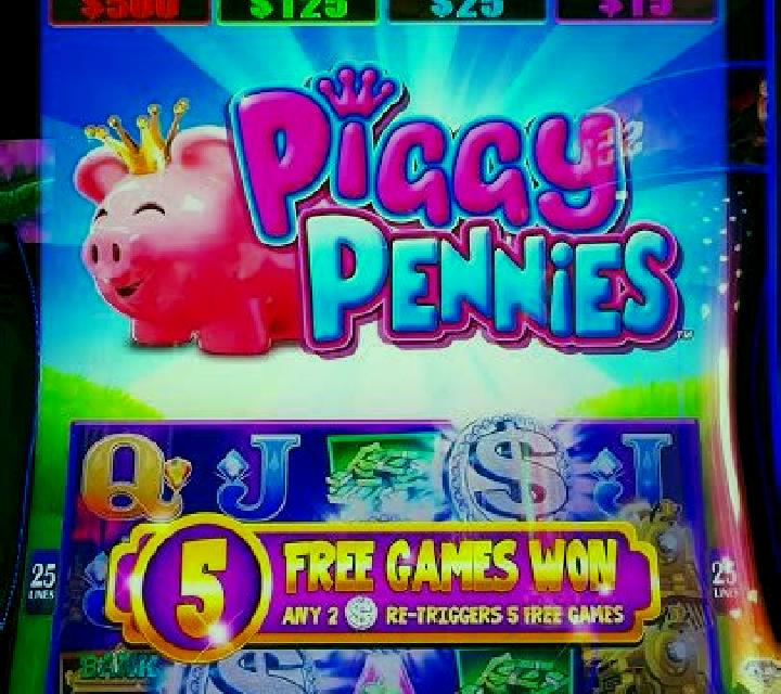 All Aboard Piggy Pennies slot machine