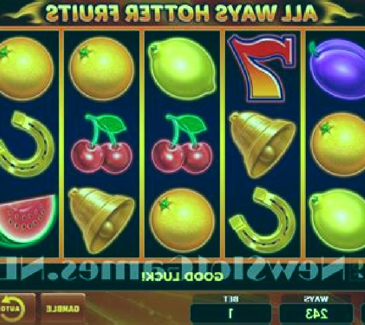 All Ways Hotter Fruits slot