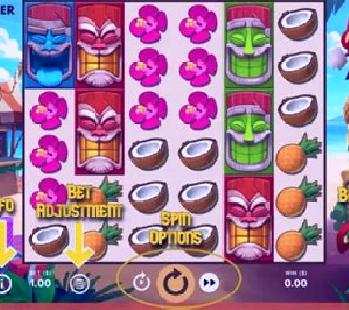 Aloha! Christmas slot machine