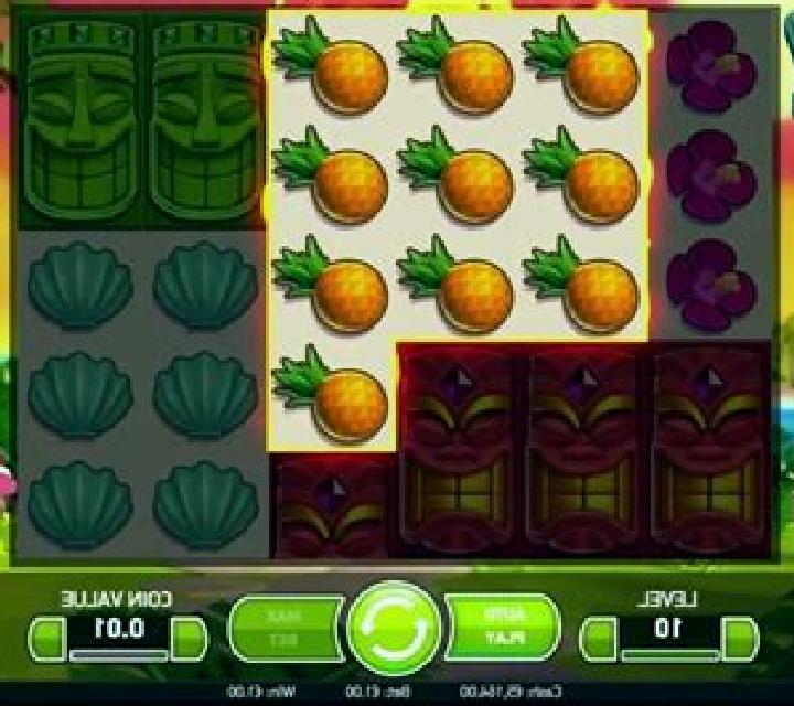 Aloha! Cluster Pays slot machine
