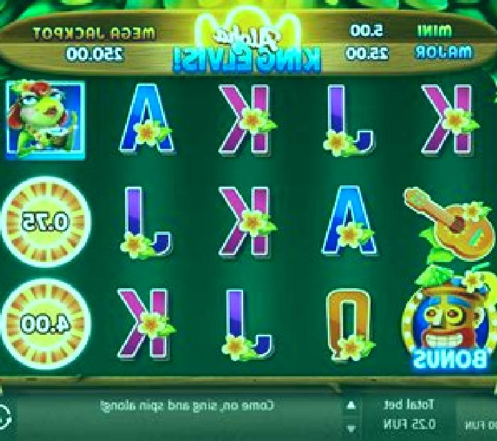 Aloha King Elvis slot machine
