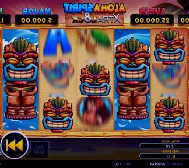 Aloha Spirit XtraLock slot machine