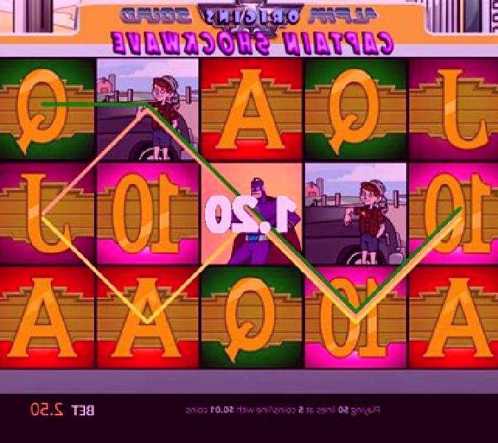 Alpha Squad Origins Captain Shockwave slot machine