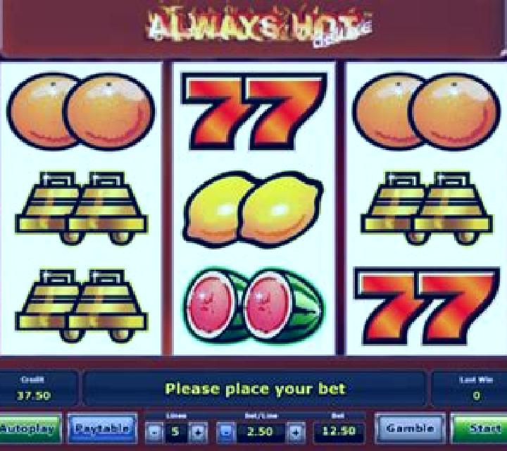 Always Hot deluxe slot game