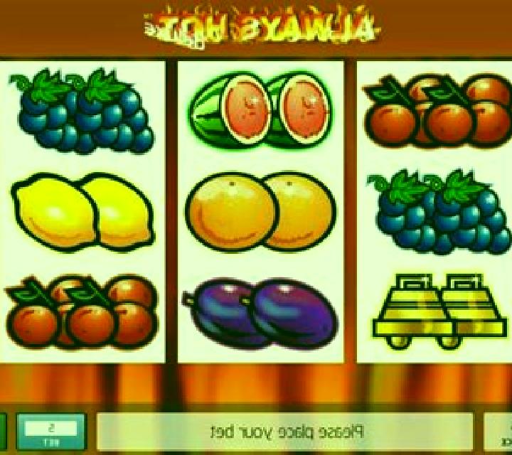 Always Hot deluxe slot machine