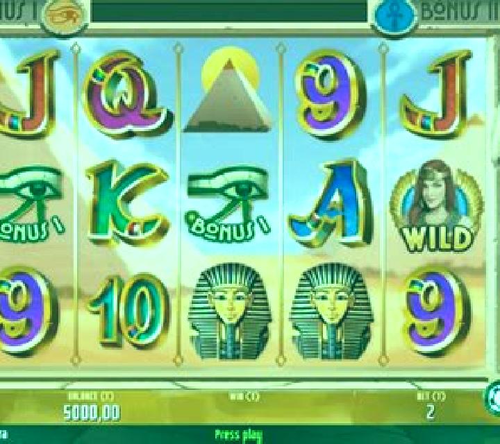 Amarna Miller Cleopatra slot