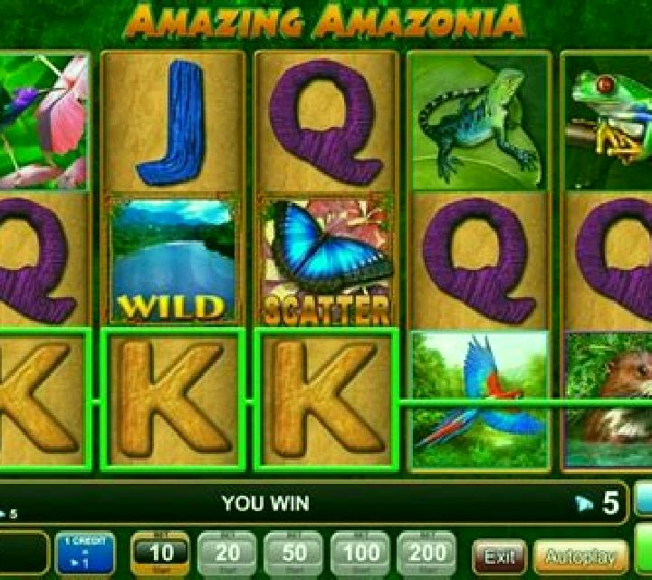 Amazing Amazonia slot game