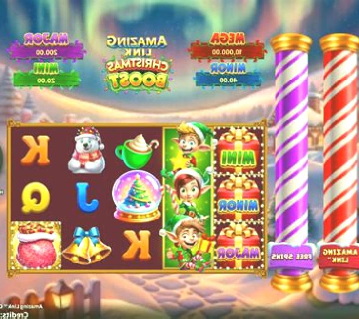 Amazing Link Christmas Boost slot game