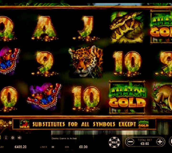 Amazon Gold slot game
