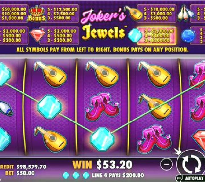 Amazon Jewels slot game