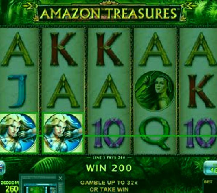 Amazon Treasures Deluxe slot