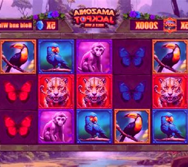 Amazonia Jackpot Hold and Win slot game