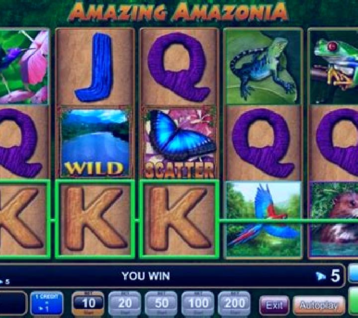 Amazonia slot game