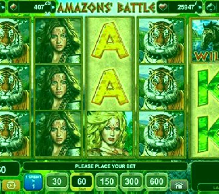 Amazons Battle (EGT Digital) online slot