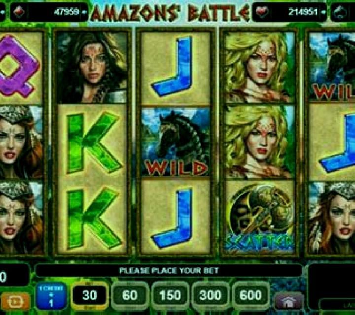 Amazons Battle (EGT Digital) slot game