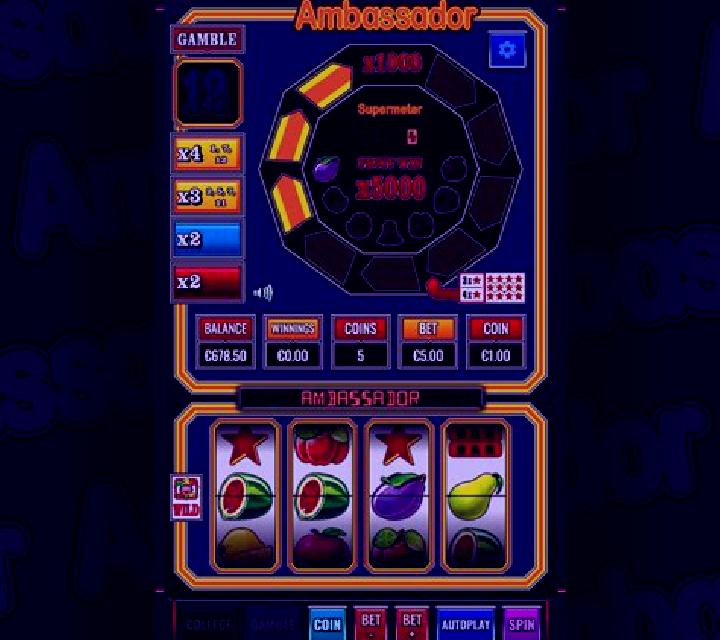 Ambassador slot game