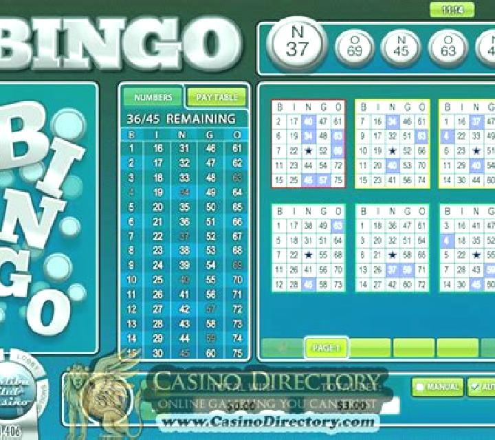 American BINGO slot