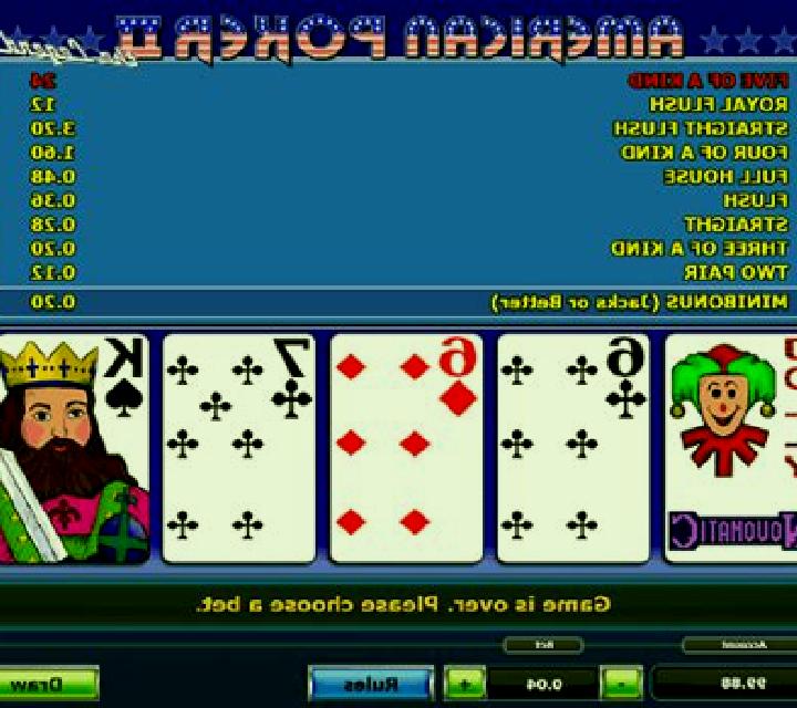 American Poker II (Novomatic) online slot