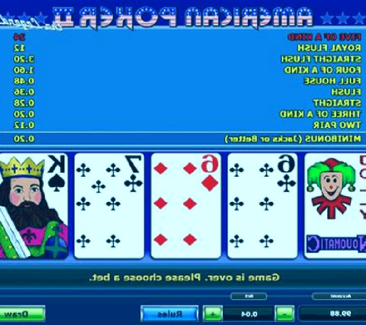 American Poker II (Novomatic) slot