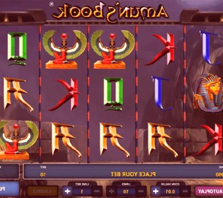 Amuns Book HD slot machine