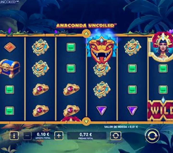 Anaconda Uncoiled slot machine