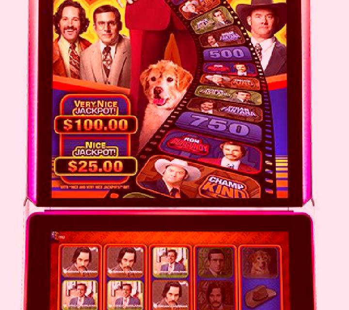 Anchorman slot machine