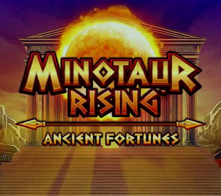 Ancient Fortunes Minotaur Rising slot game