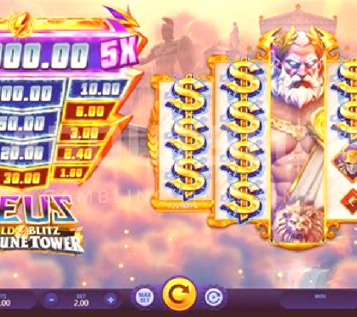 Ancient Fortunes Zeus Gold Blitz Lightning slot