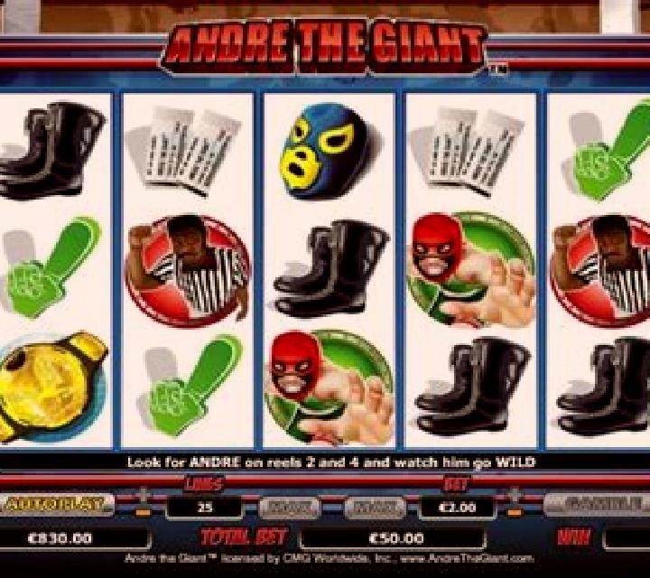 Andre The Giant slot