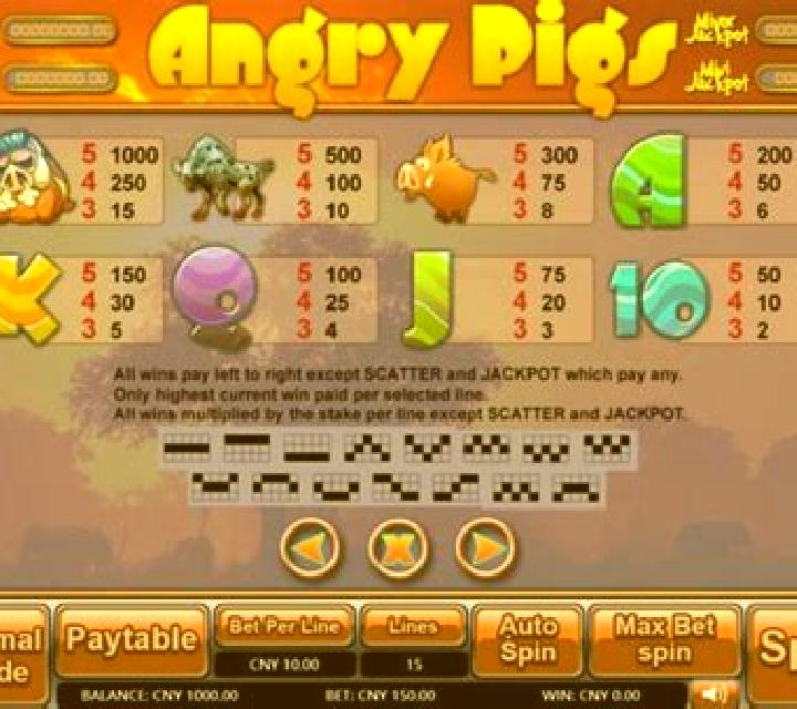 Angry Pigs slot machine