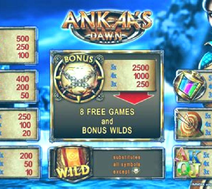 Ankaa s Dawn online slot