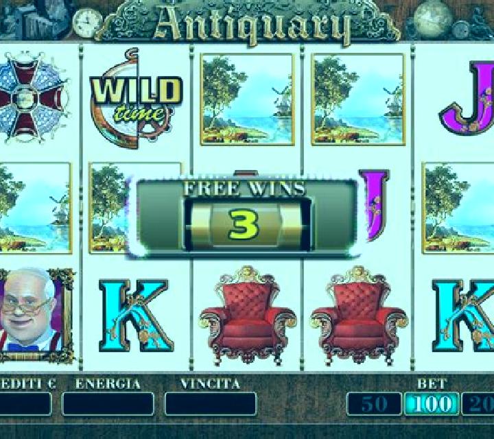 Antiquary slot game