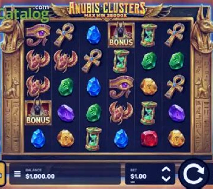 Anubis Clusters slot
