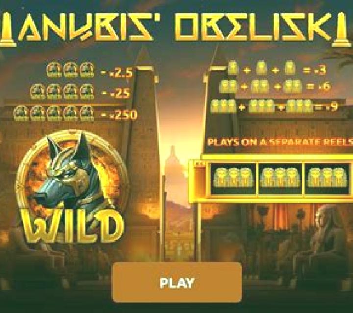 Anubis’ Obelisk slot machine