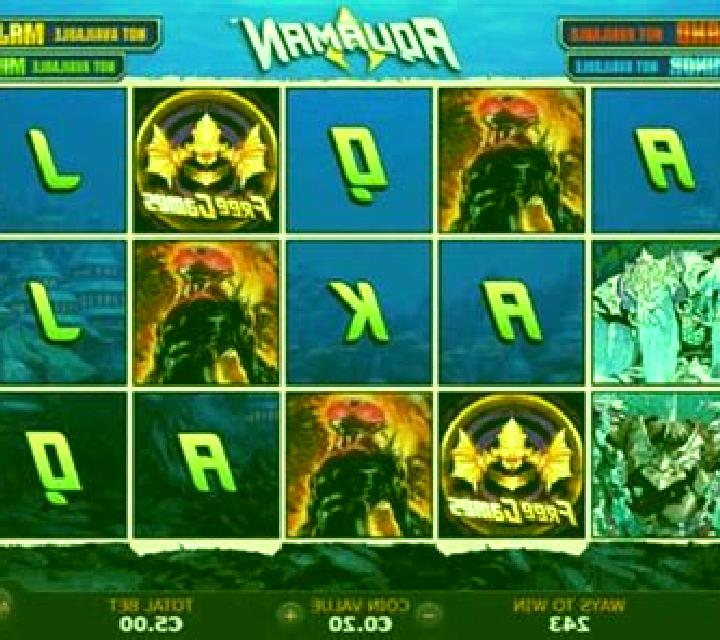 Aquaman slot game