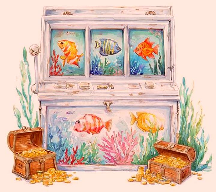 Aquarium slot machine