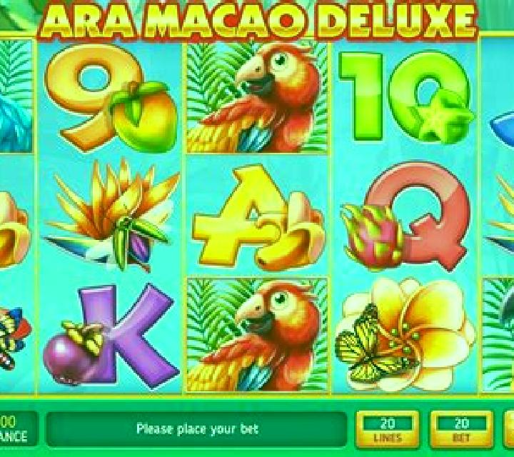 Ara Macao Deluxe (3x3) slot game