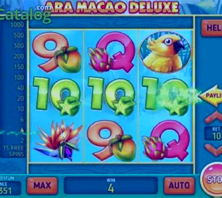 Ara Macao Deluxe (3x3) slot