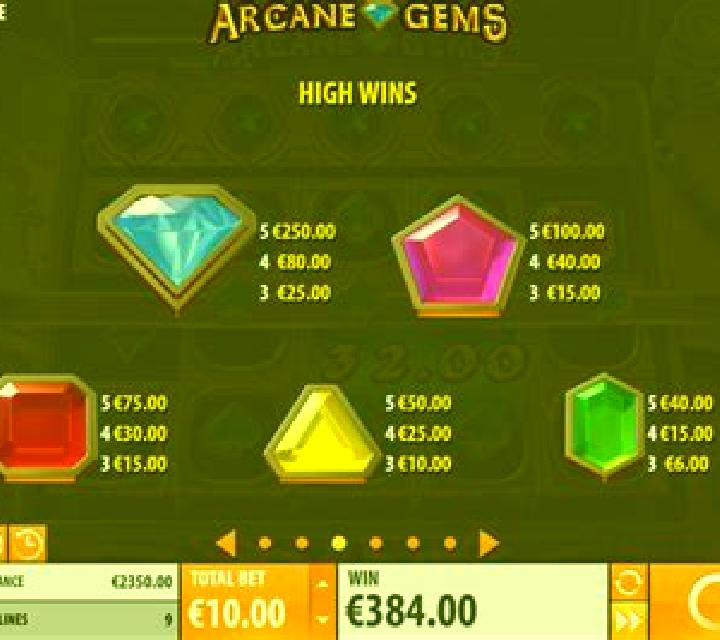 Arcane Gems slot