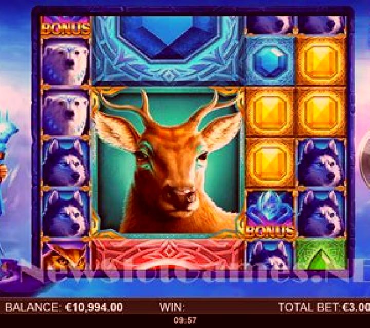 Arctic Sorcerer Gigablox slot machine