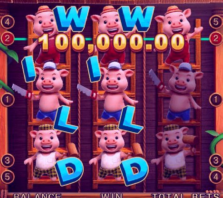Area Build R 3 Lucky Pigs slot