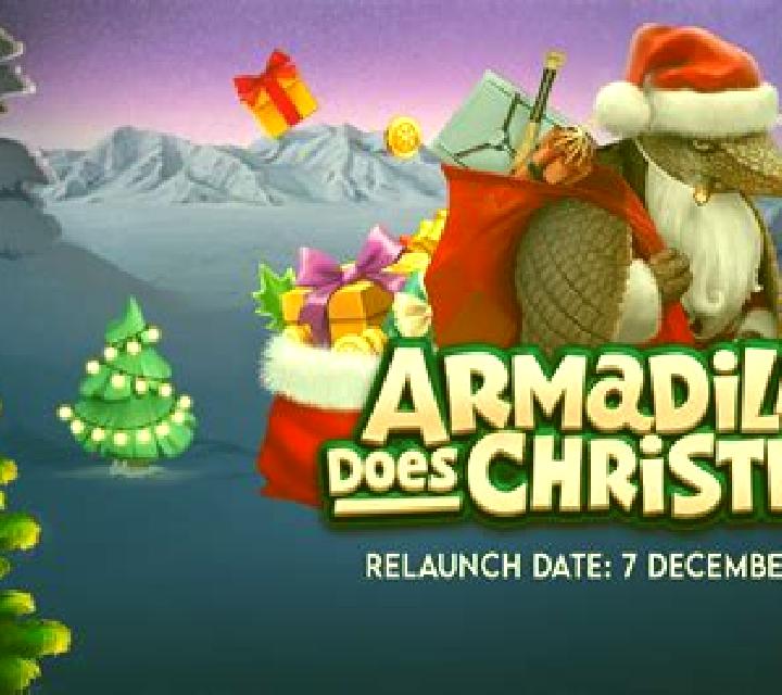 Armadillo Does Christmas 2023 slot game