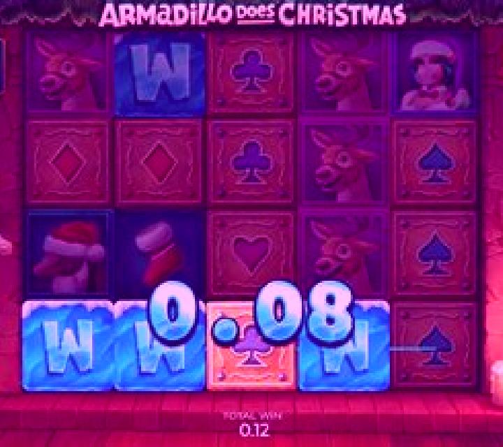 Armadillo Does Christmas 2023 slot machine