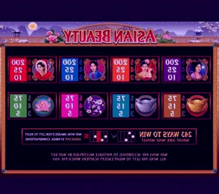 Asian Beauty online slot