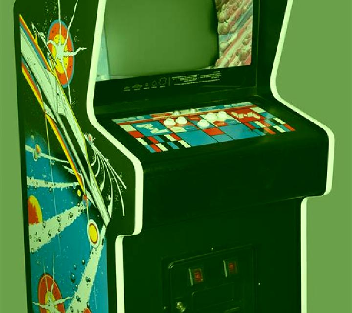 Asteroids slot machine