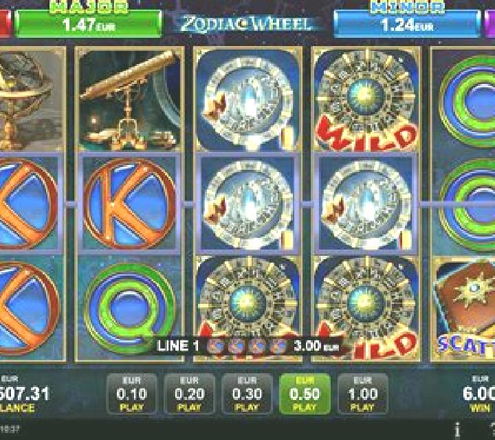 Astrology slot machine
