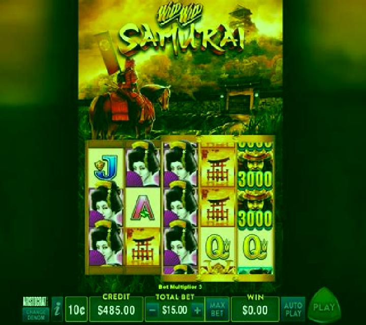 Asuka x Samurai slot machine