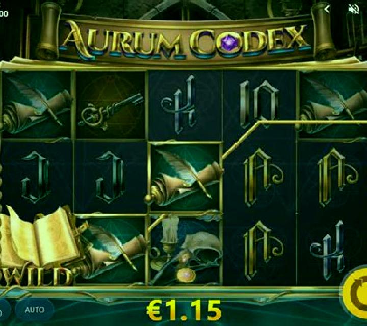 Aurum Codex online slot