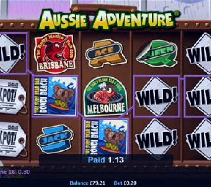 Aussie Adventure slot machine