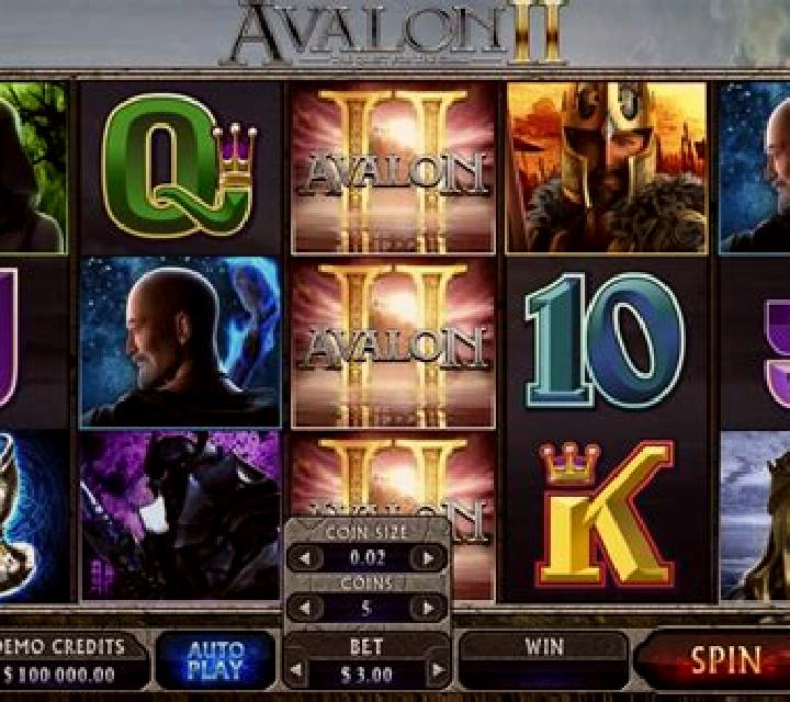 Avalon II slot game